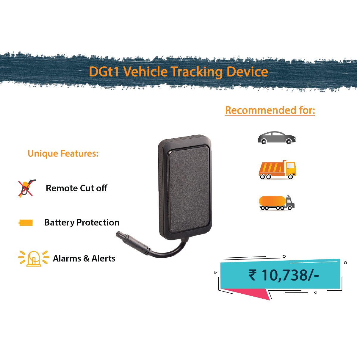 DGt1 - Vehicle Tracking Device